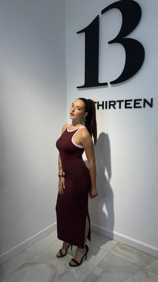 Dress Bicolor Longuette