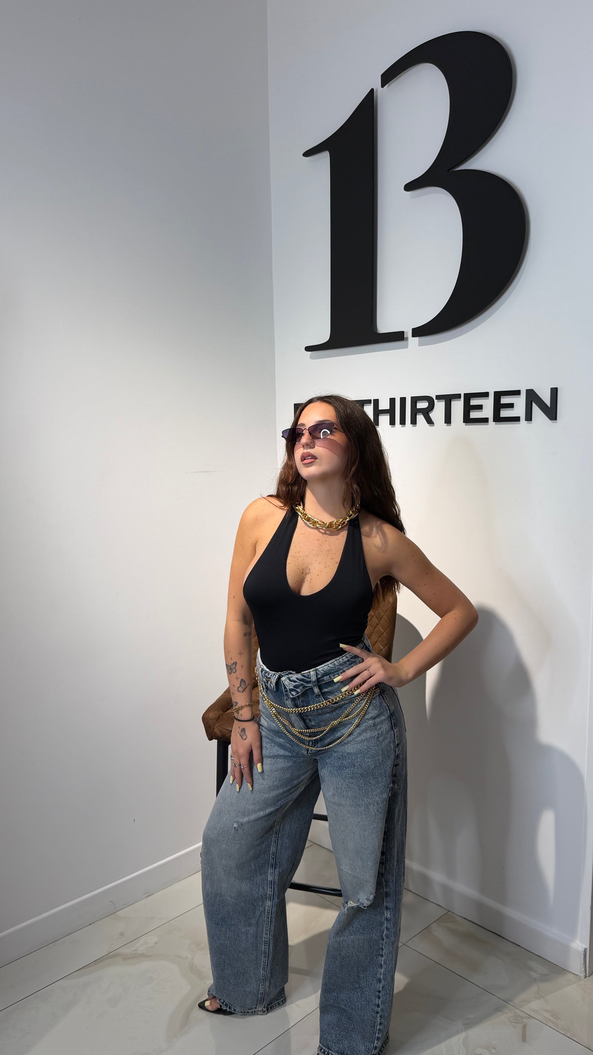 Denim risvolto