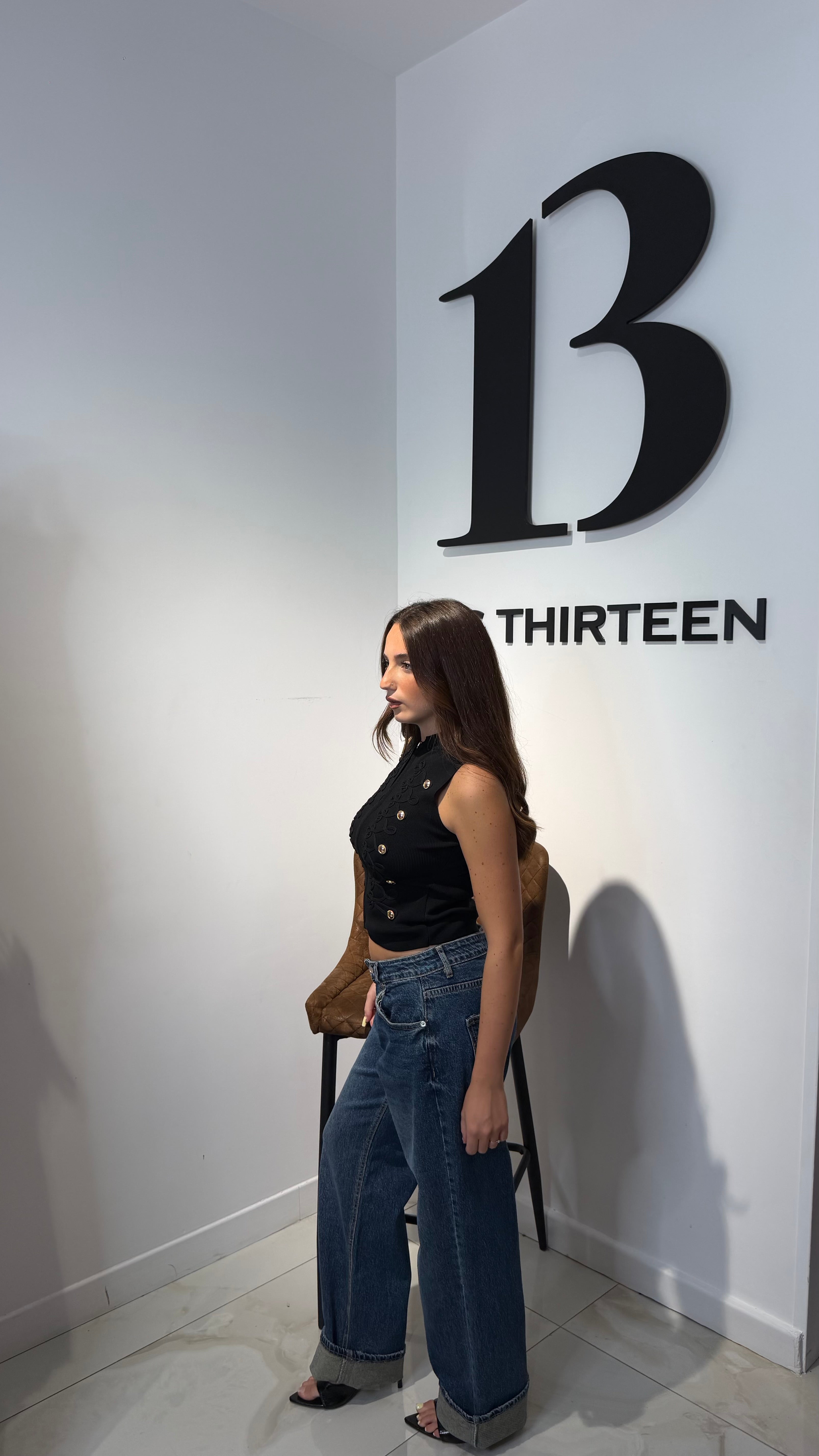 Denim vita bassa