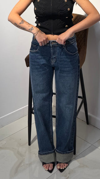 Denim vita bassa