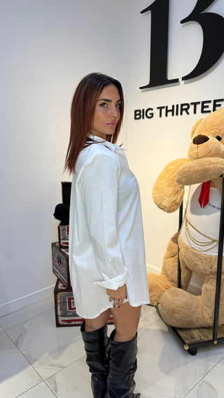 Camicia Over Spallina