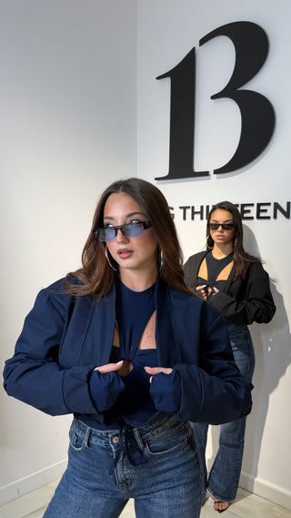 Jacket cropped