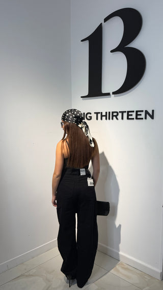 Denim Baggy Black