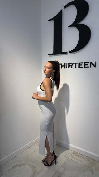 Dress Bicolor Longuette