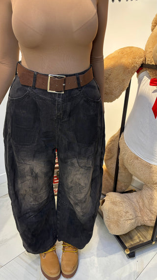 Denim Cinturone Brown