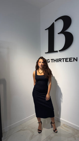 Dress Denim Longuette