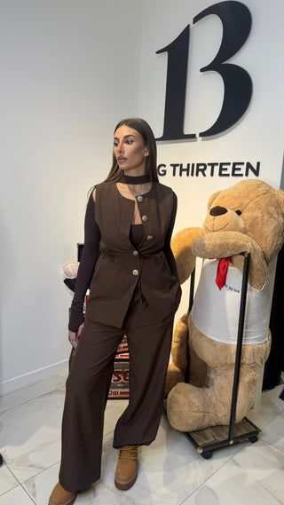 Tailleur smanicato Gioiello