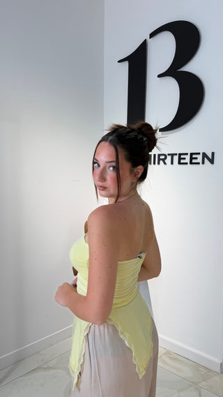 Top asimmetria pizzo