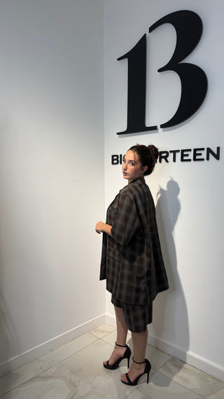 Tailleur Quadroni Estivo