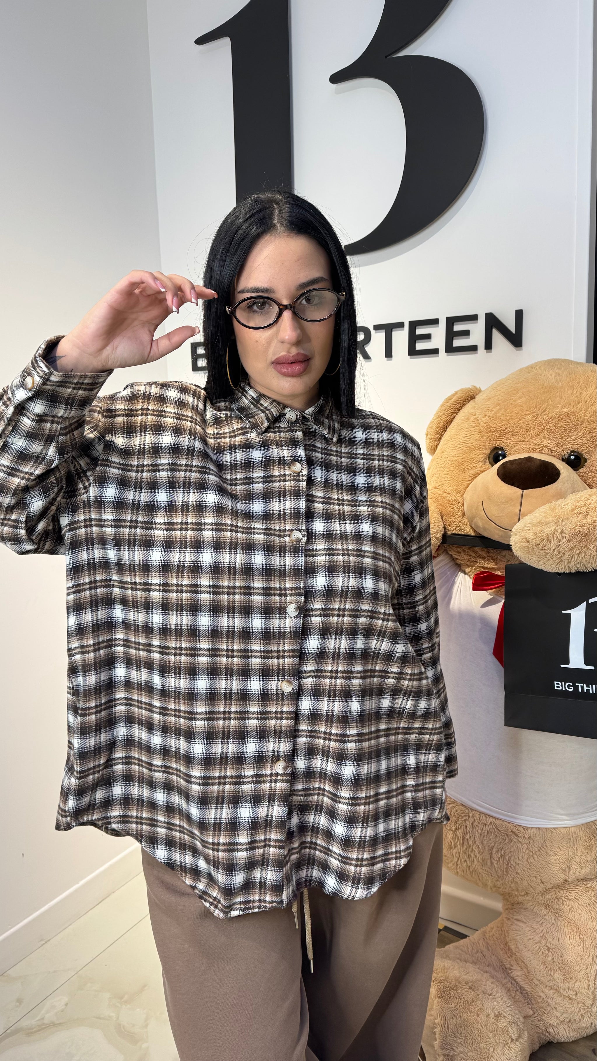 Camicione Over Quadroni