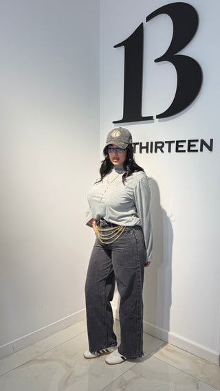 Denim Risvolto Black