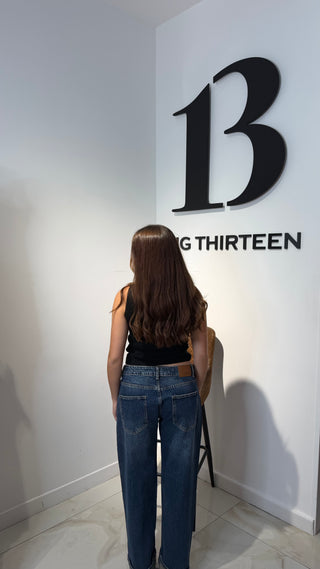 Denim vita bassa