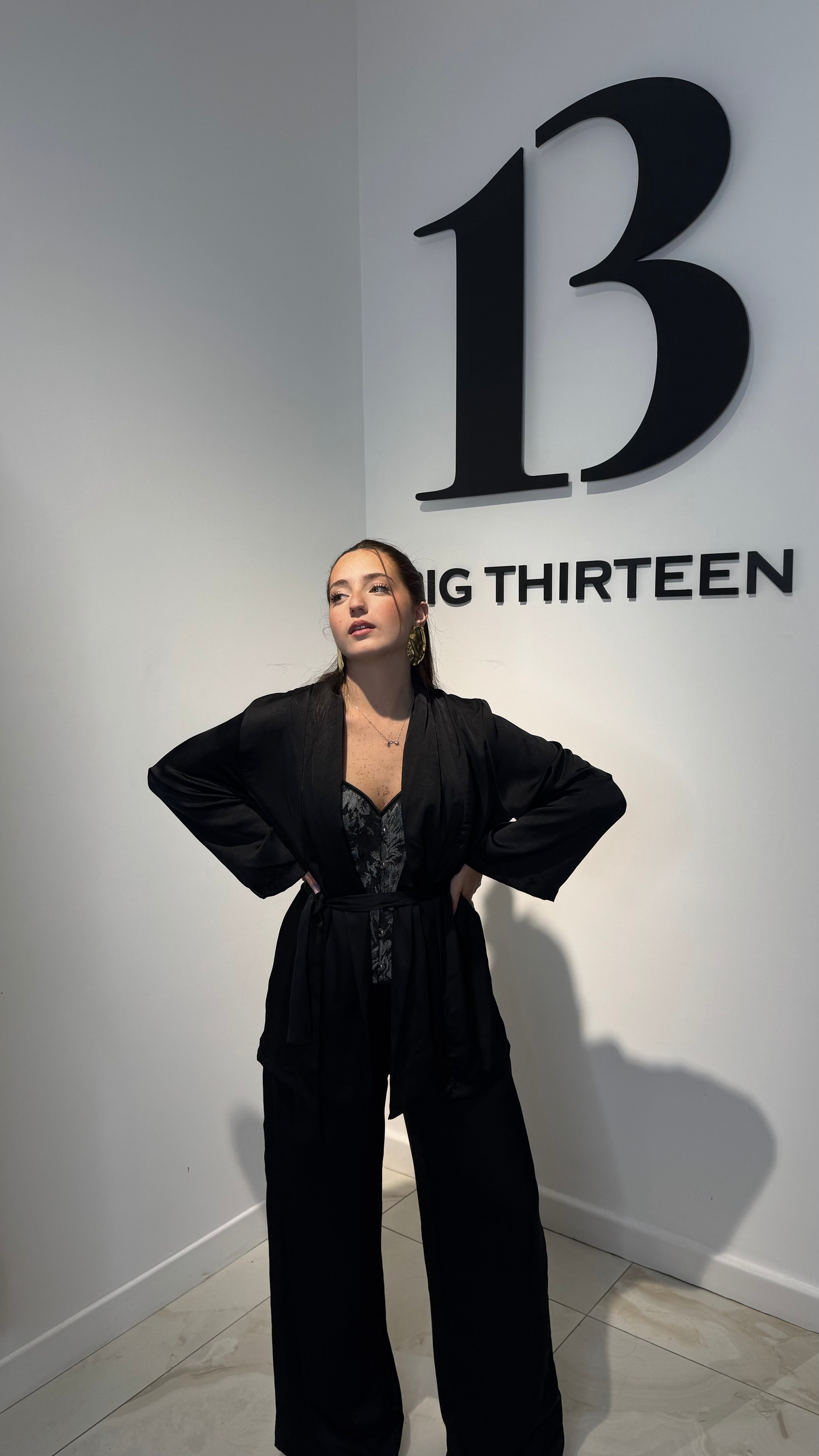 TAILLEUR SATEN KIMONO