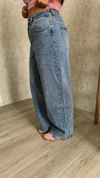 Denim Baggy Ballon Scintillio