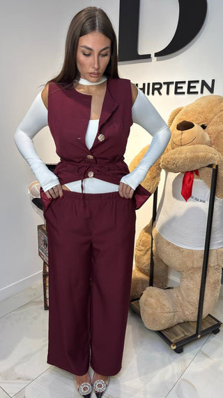 Tailleur smanicato Gioiello