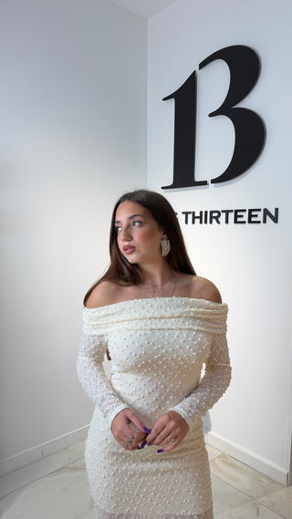 Dress pizzo longuette