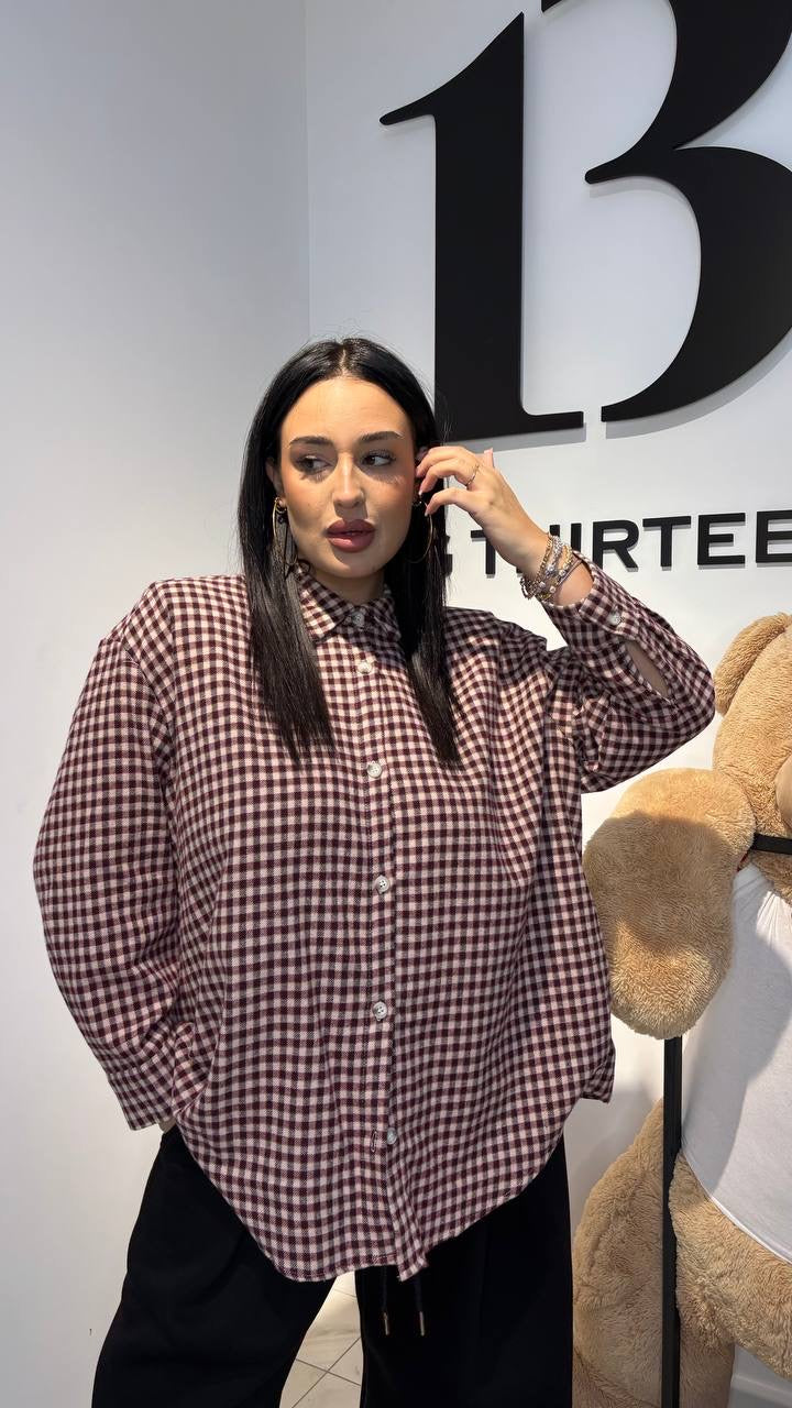 Camicione Over Quadroni