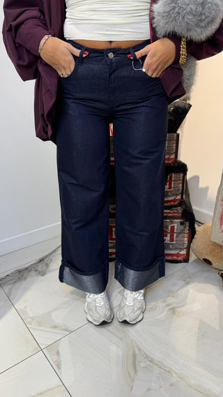 Denim Blue Scintillio