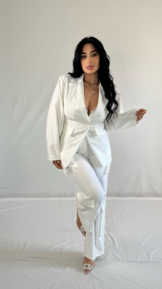 Tailleur Promise White