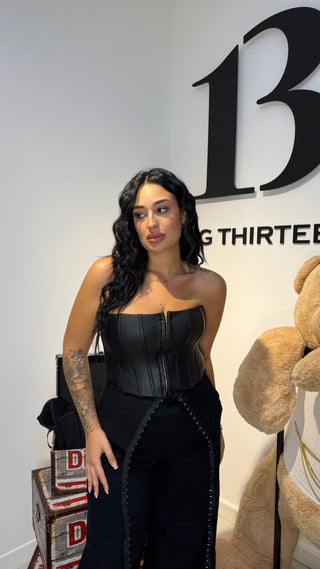 Bustier Ecopelle Sfume