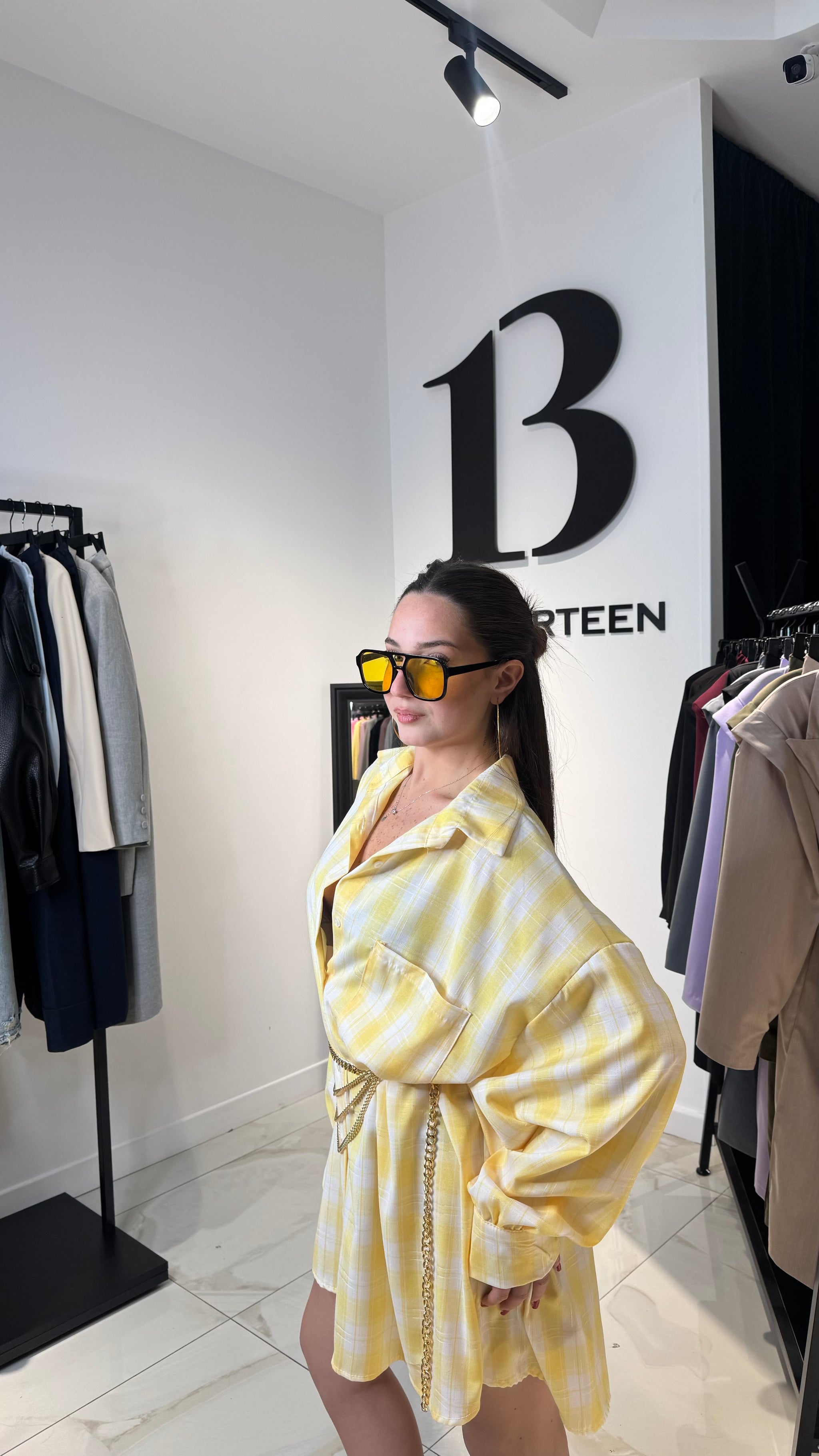 Camicia Over Quadroni