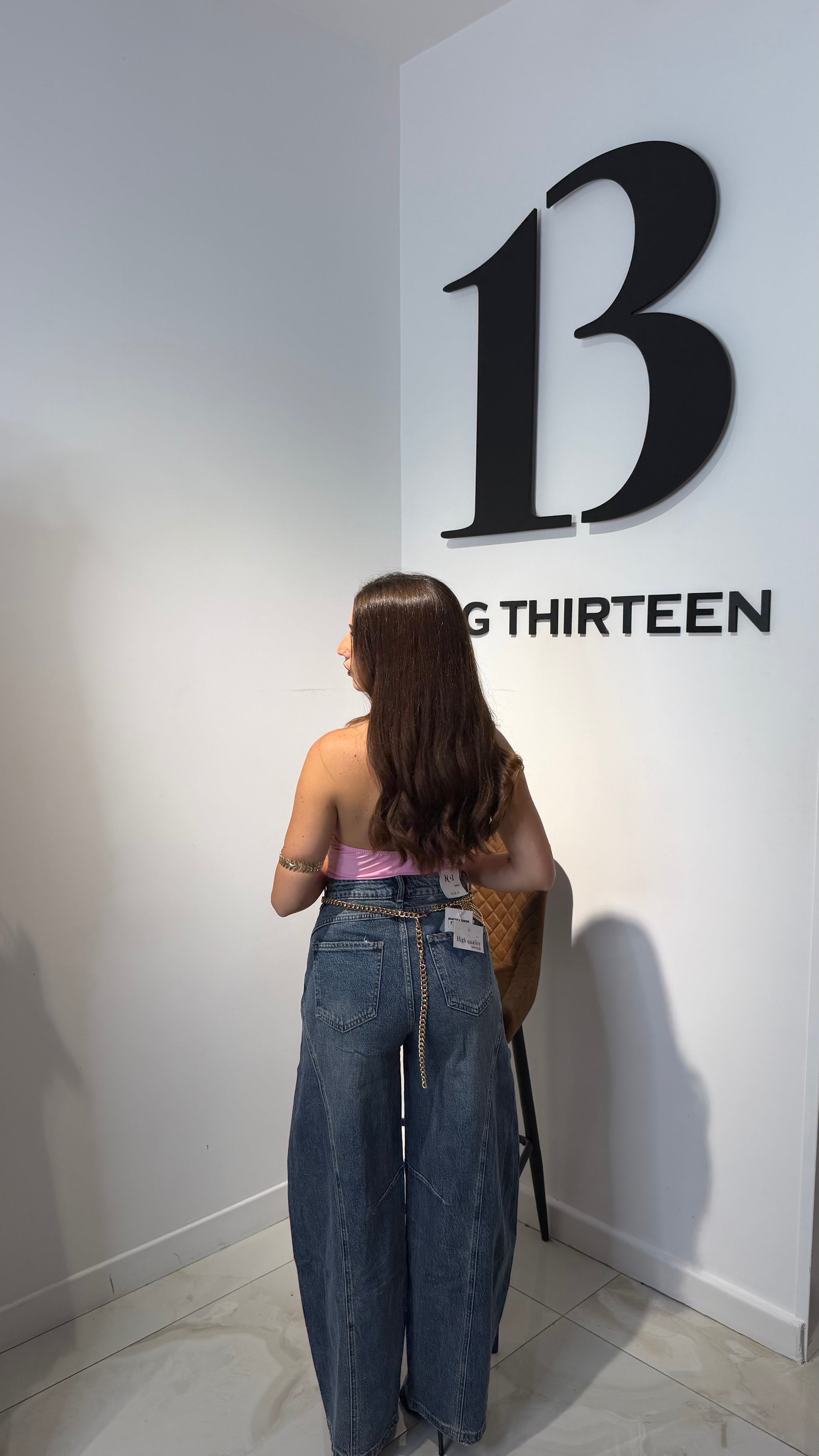 Denim ballon