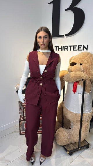 Tailleur smanicato Gioiello