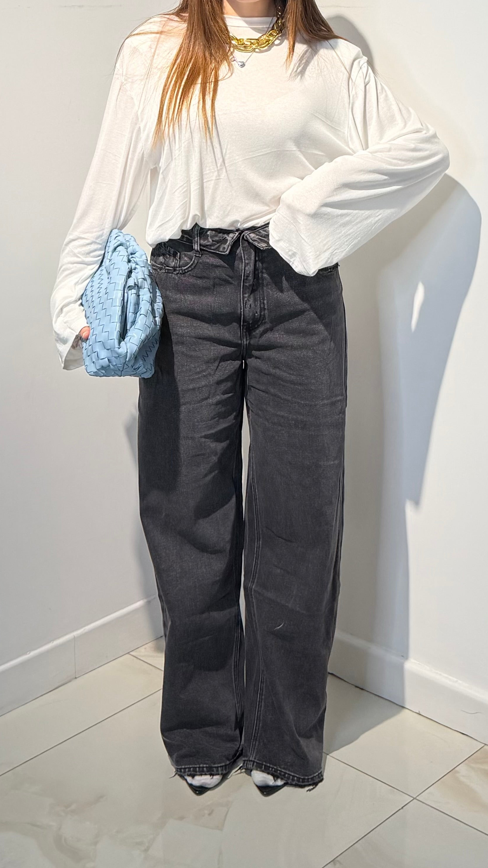 Denim Risvolto Black