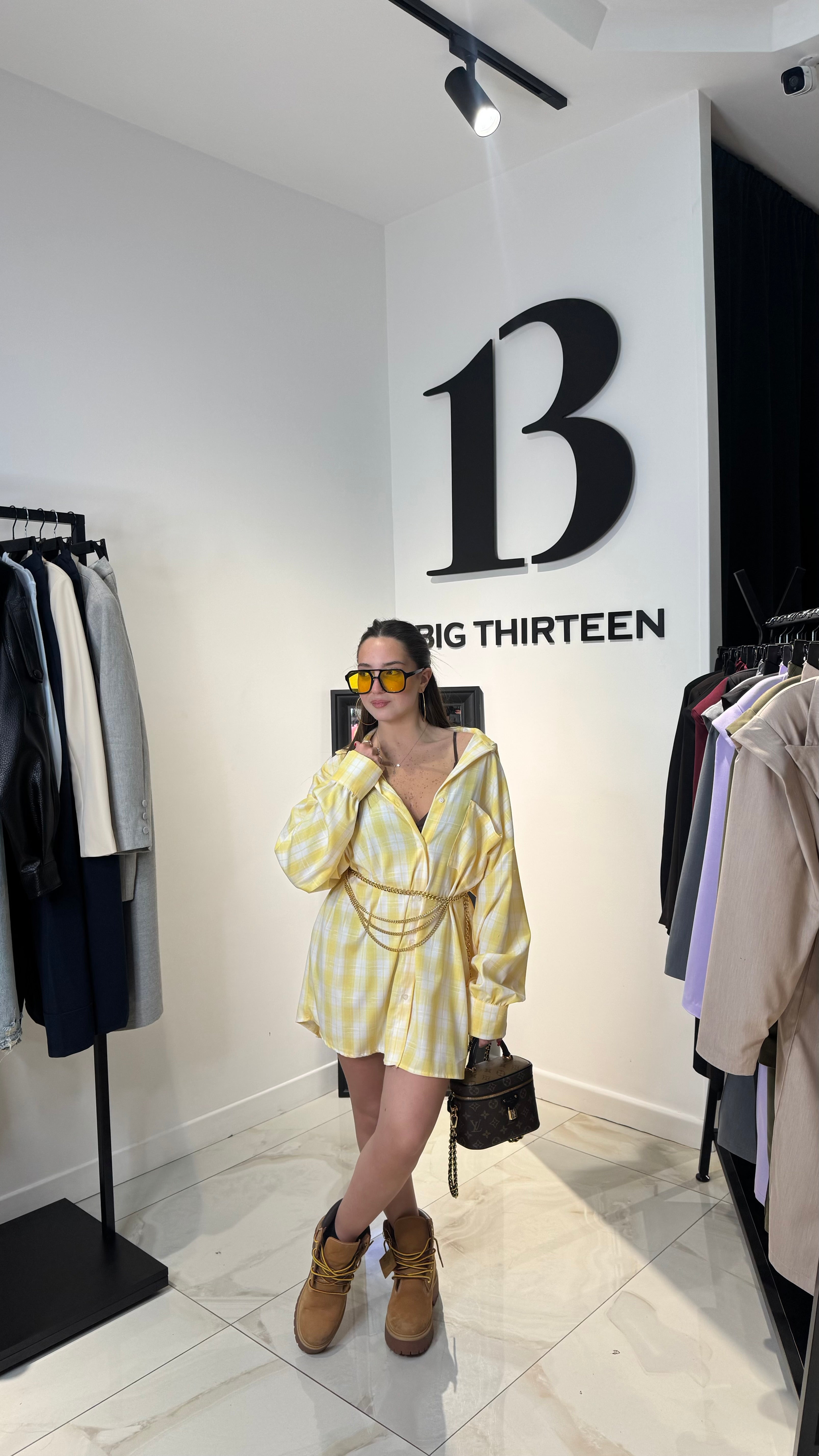 Camicia Over Quadroni