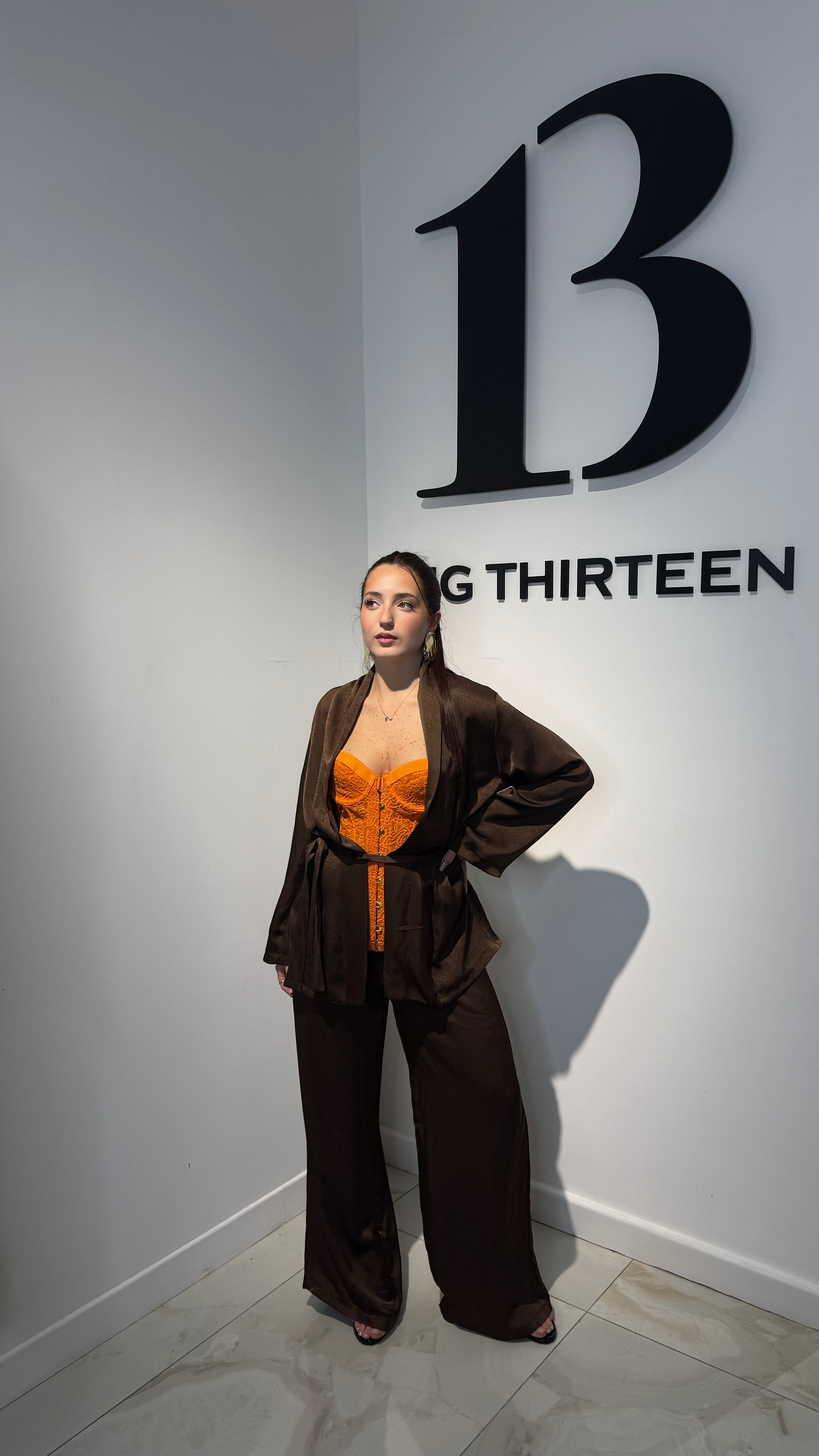 TAILLEUR SATEN KIMONO