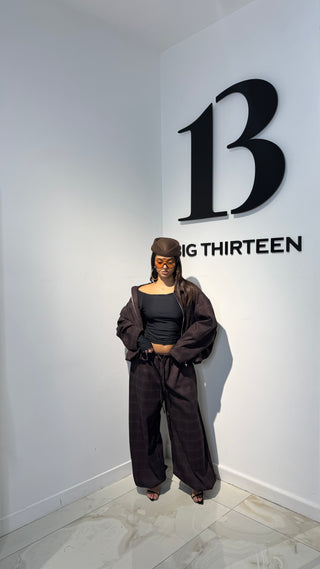PANTALONE SET WOMAN QUADRI