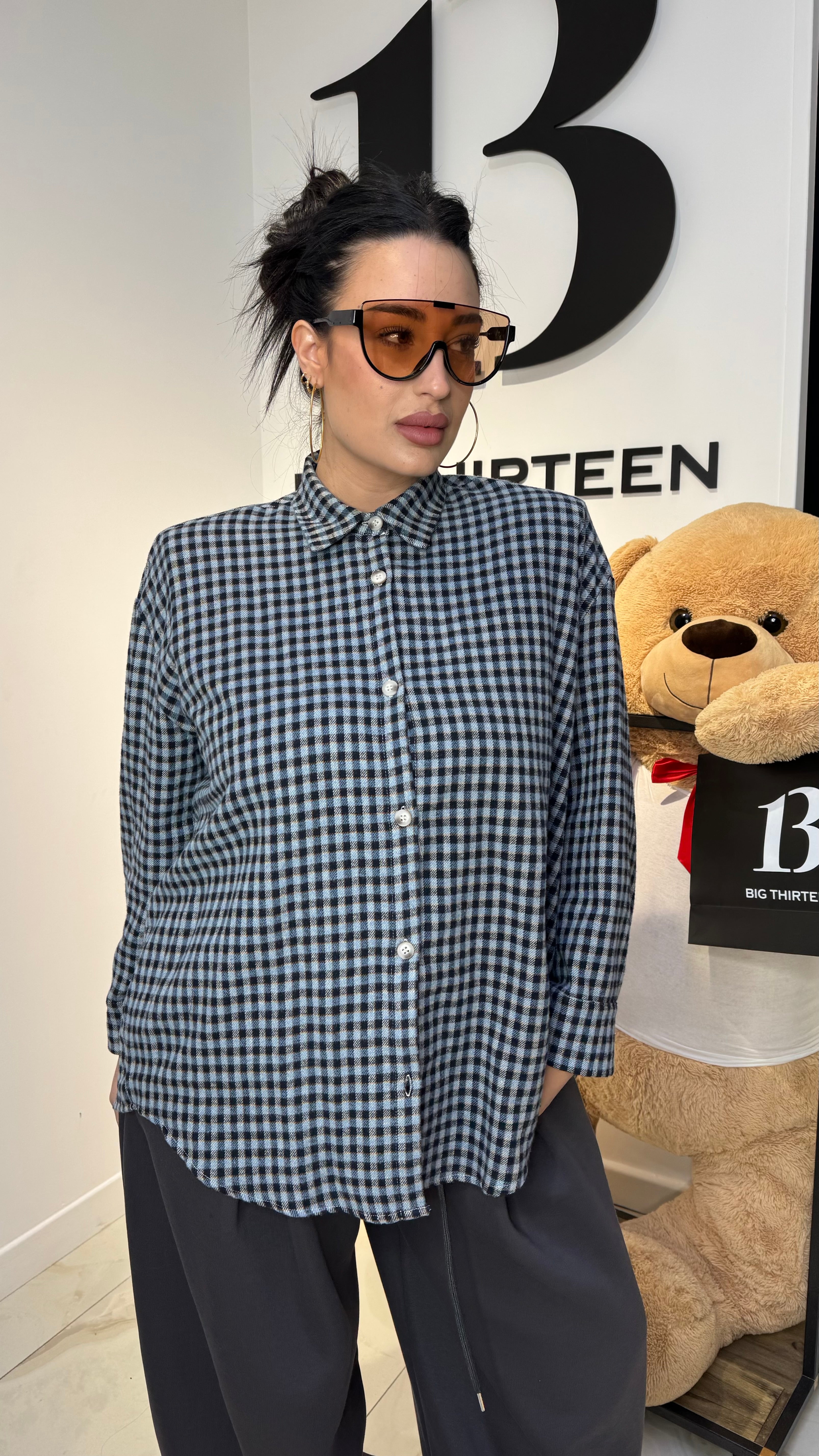 Camicione Over Quadroni