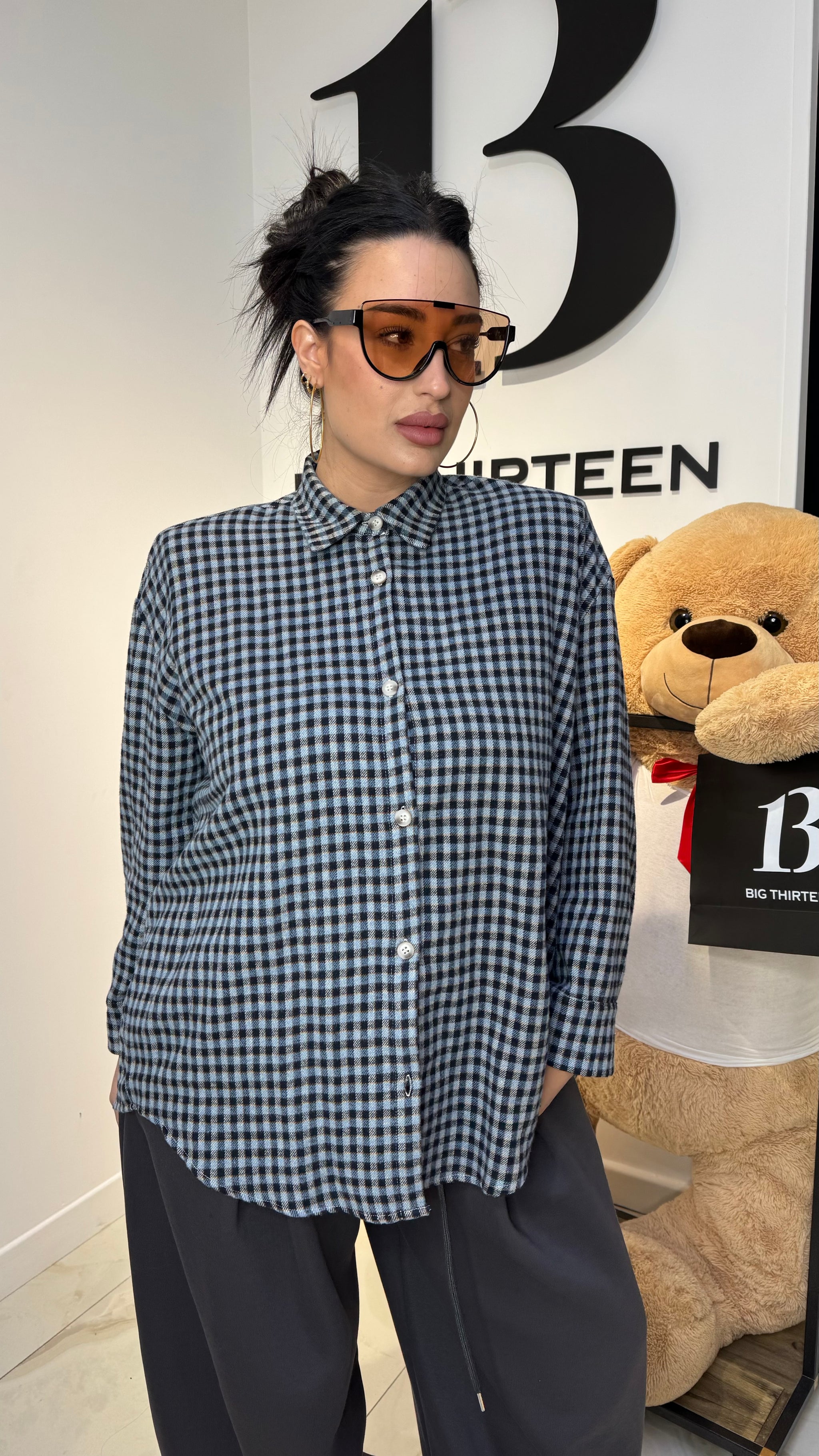 Camicione Over Quadroni