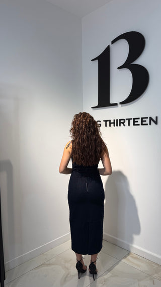 Dress Denim Longuette