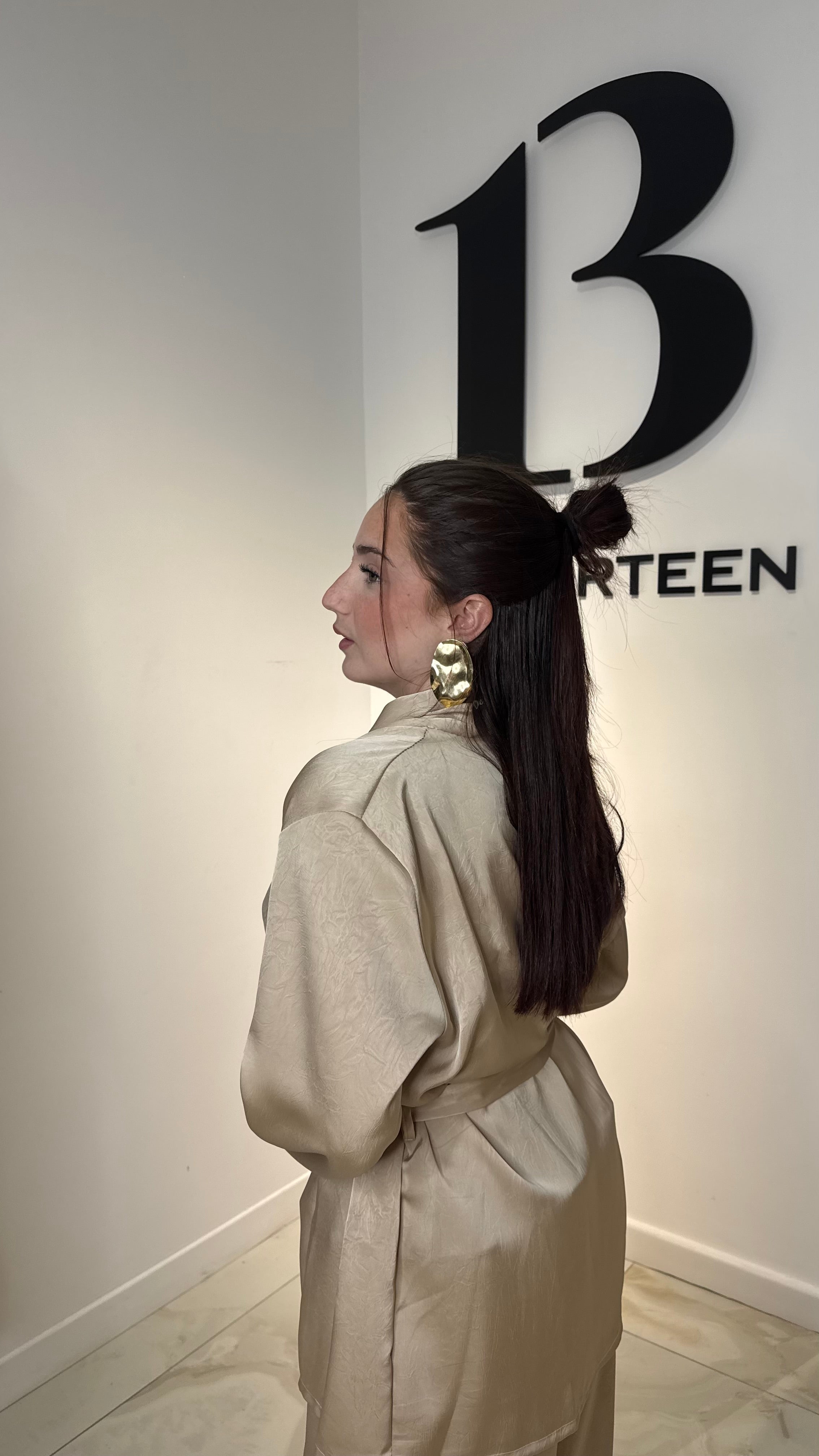 TAILLEUR SATEN KIMONO