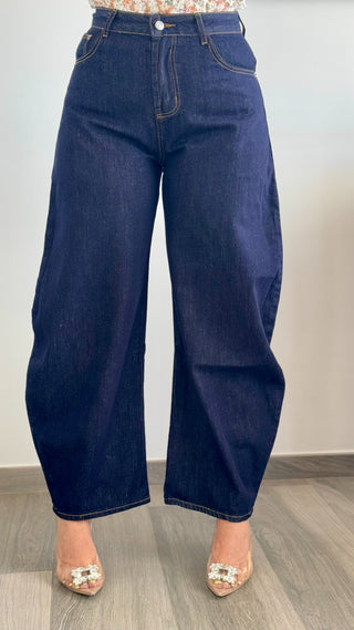 Denim Ballon Mochy Blue