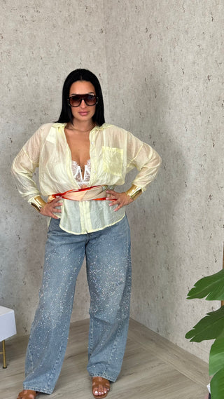 Denim Baggy Scintillio