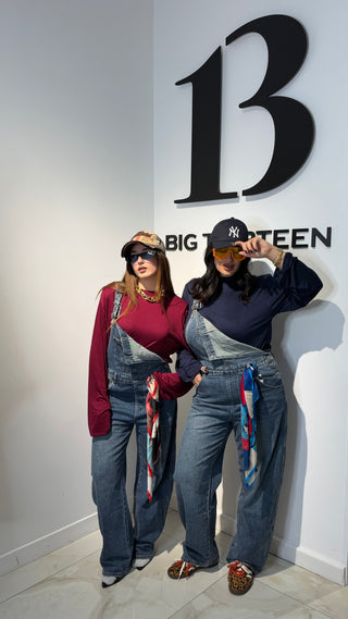 Salopette Denim Lola Elastica