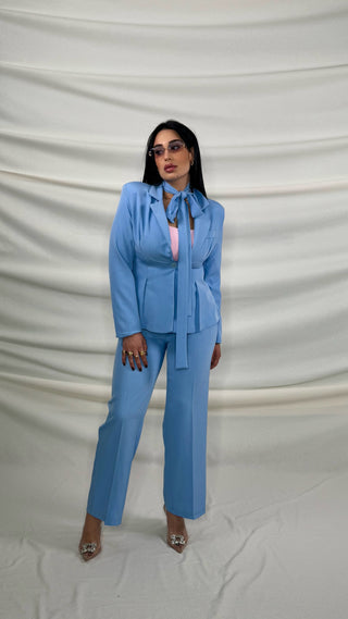 Tailleur Elisa Azzurro