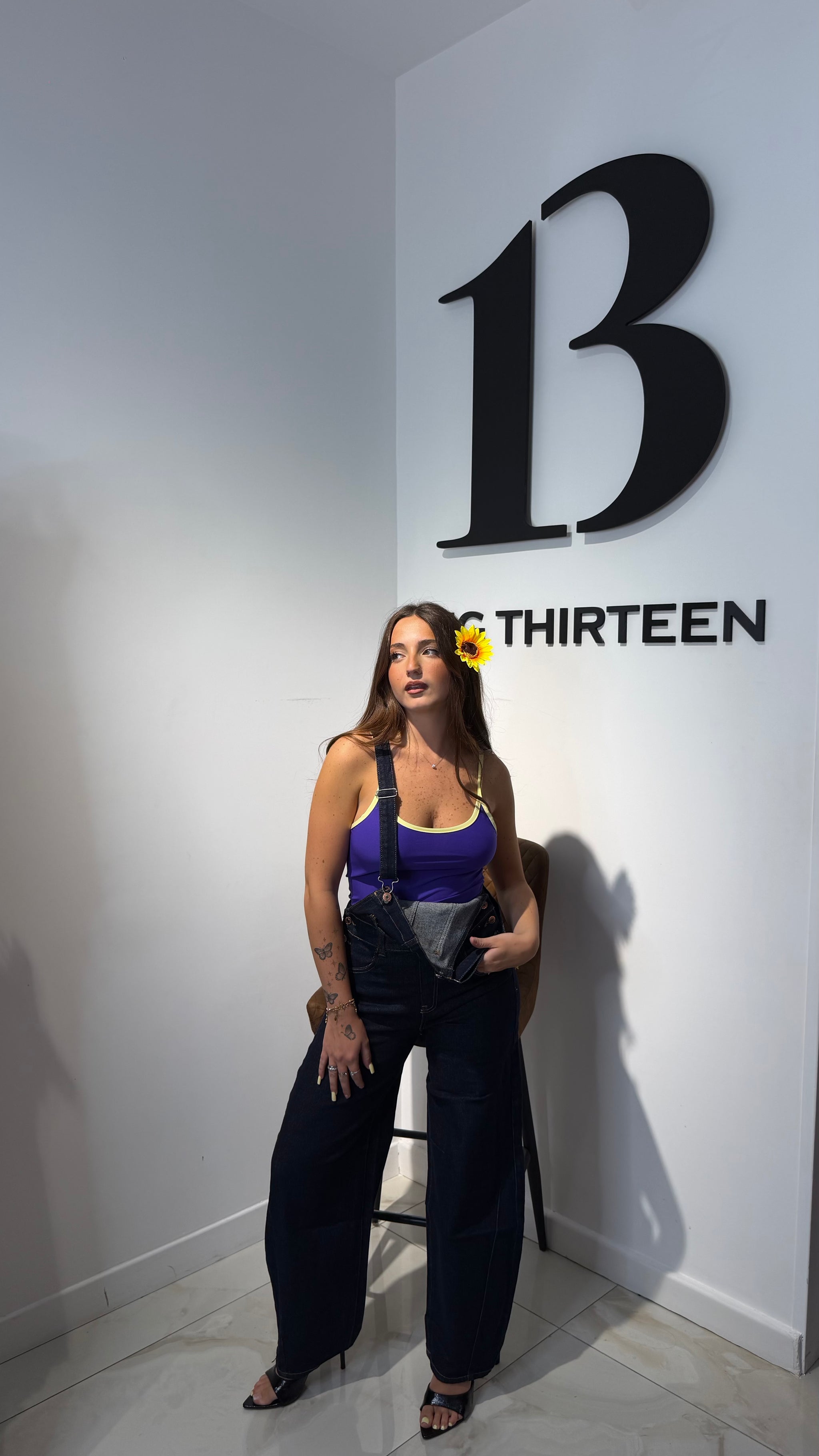 Salopette Denim lavaggio zero