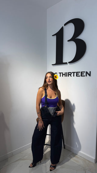 Salopette Denim lavaggio zero