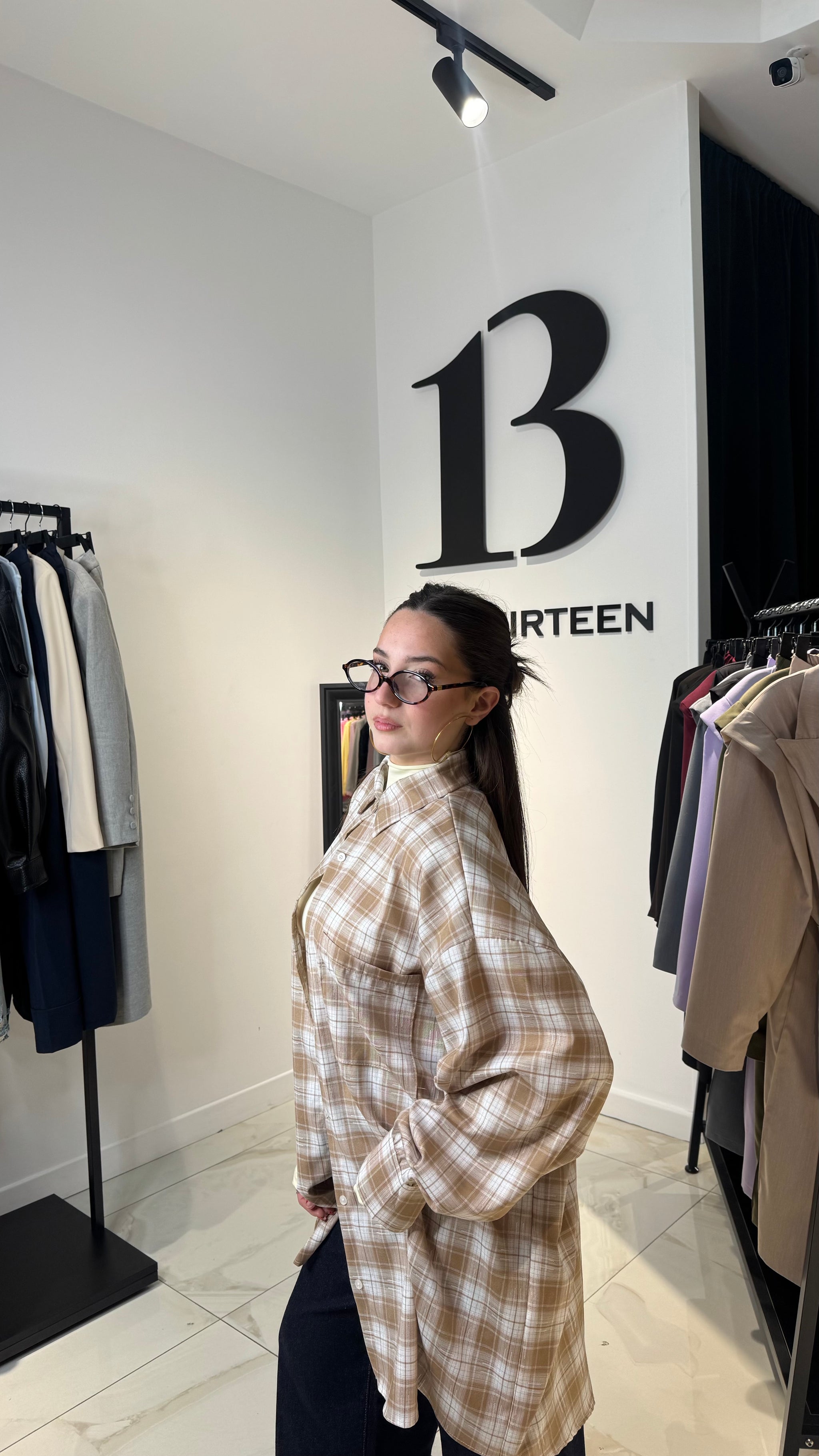 Camicia Over Quadroni