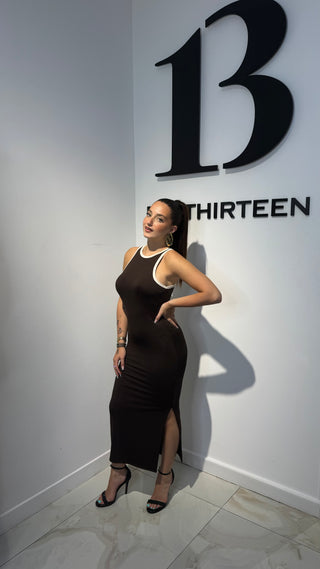 Dress Bicolor Longuette