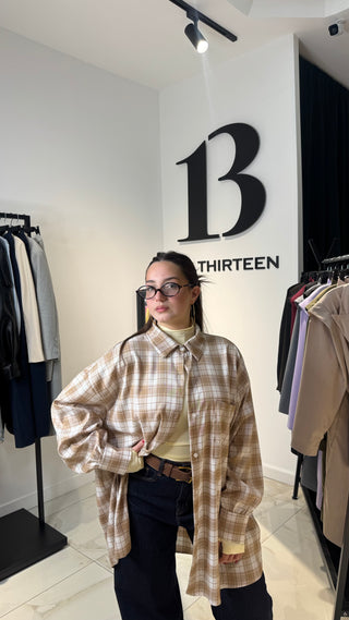 Camicia Over Quadroni