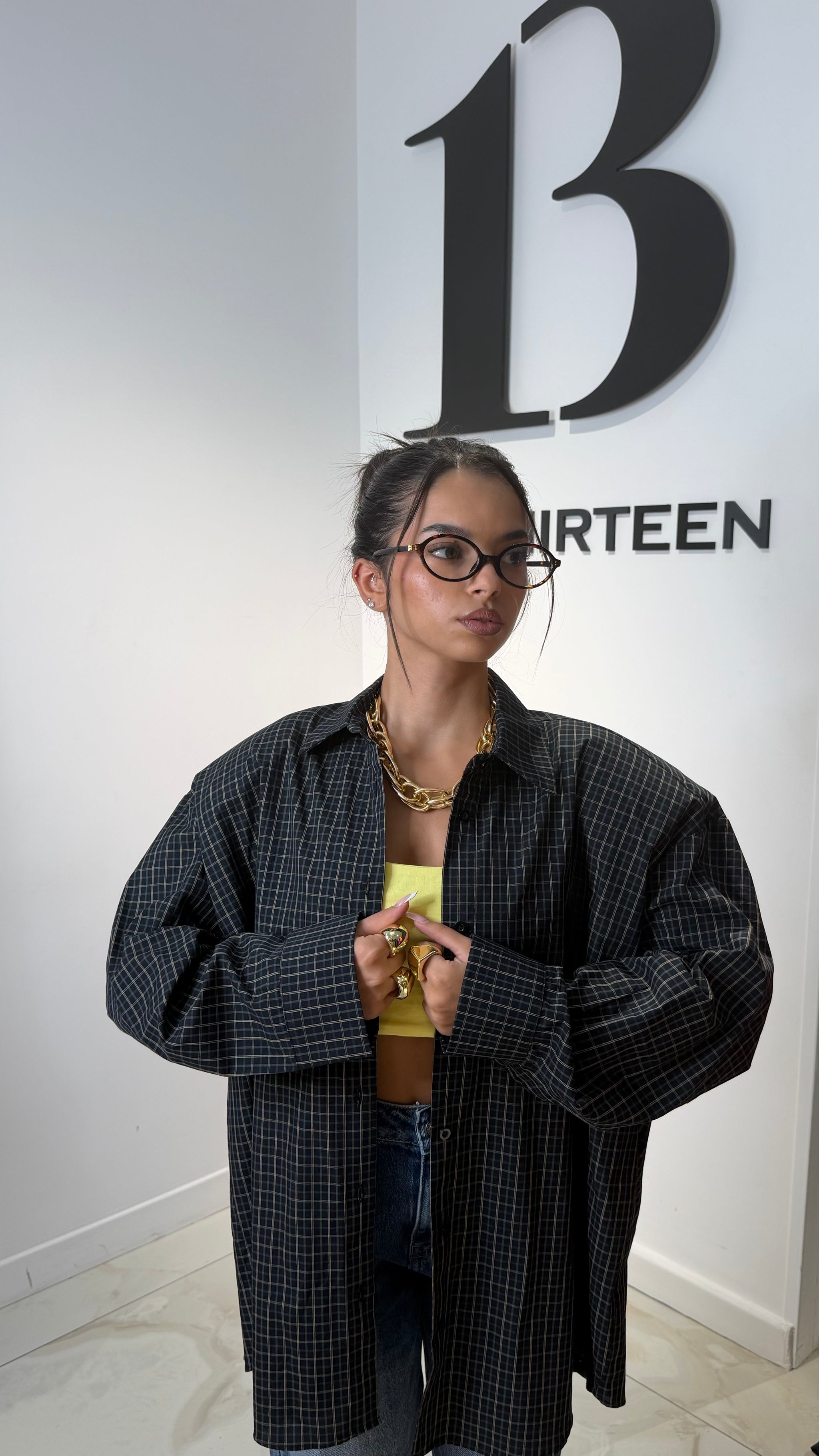 Camicia Just Quadri