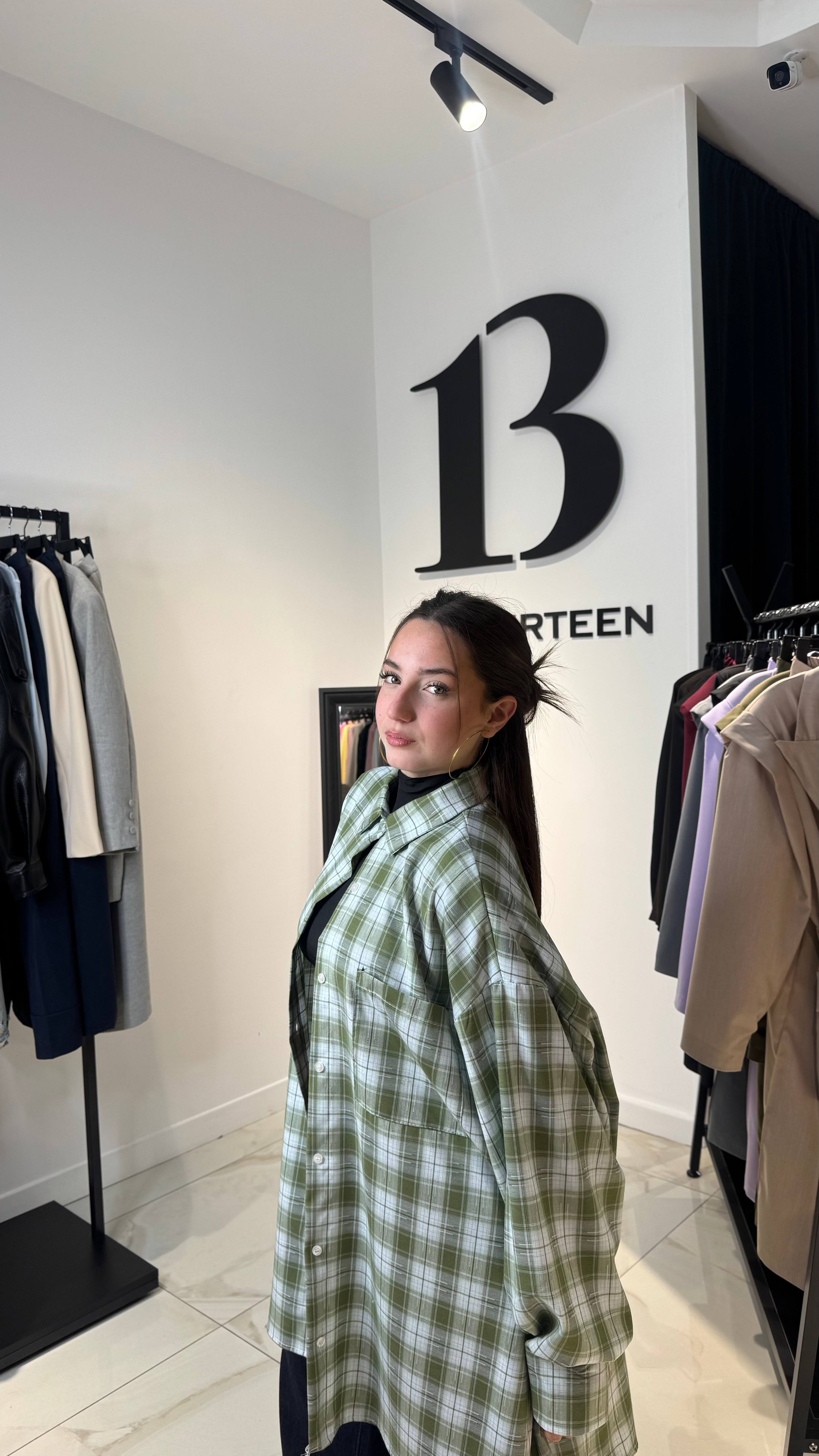 Camicia Over Quadroni