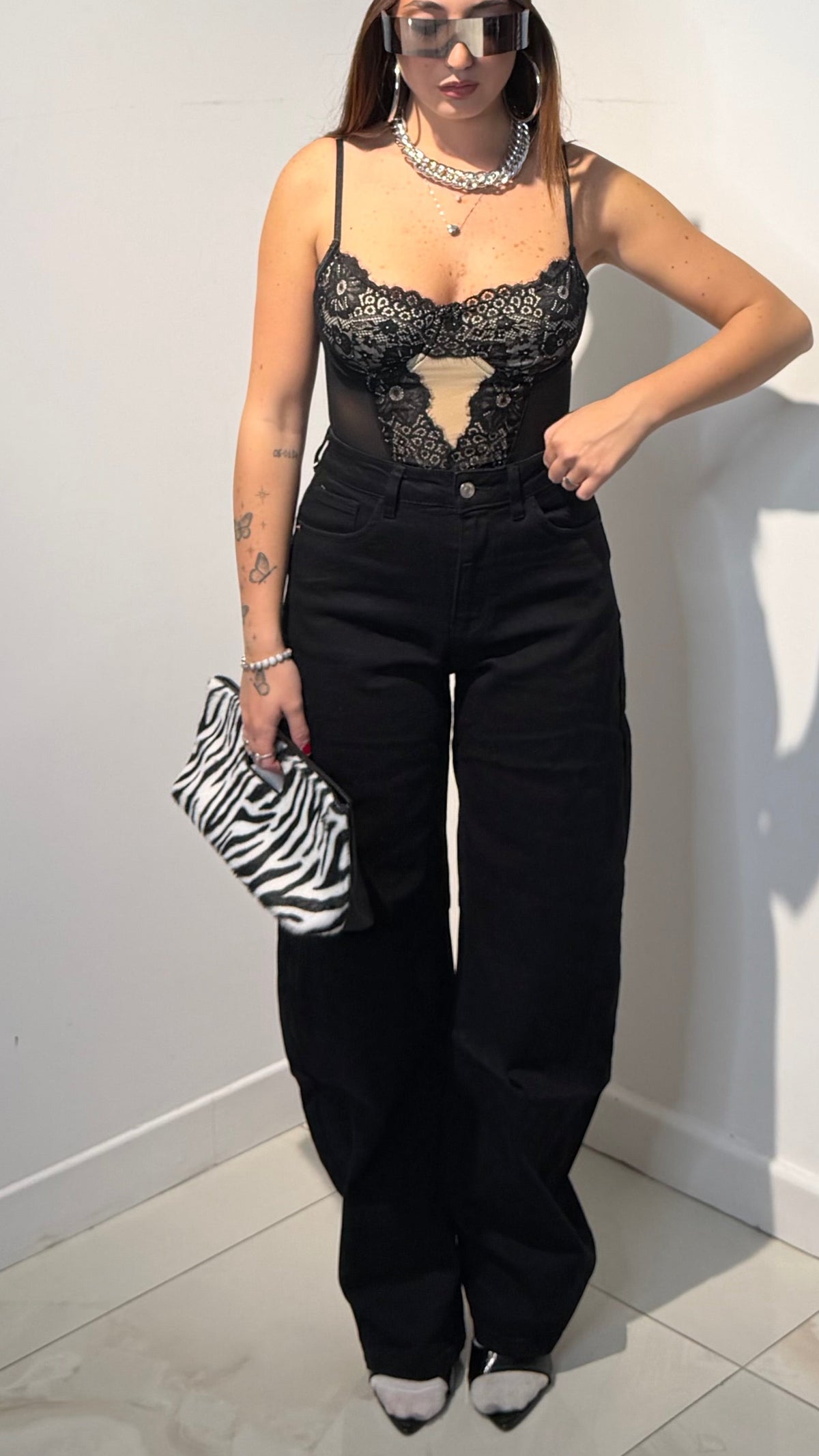Denim Baggy Black