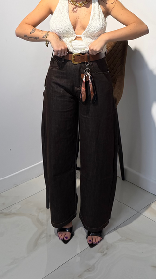 denim scuro cinta